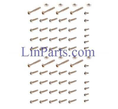 LinParts.com - VISUO XS809 XS809W XS809HW RC Quadcopter Spare Parts: Screw set