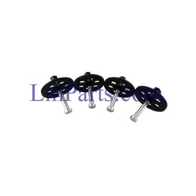 LinParts.com - VISUO XS812 RC Quadcopter Spare Parts: 4pcs [Gear+Gear shaft]