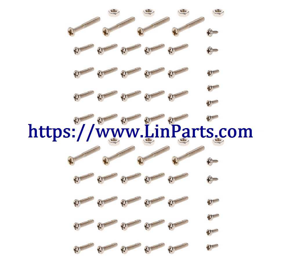 LinParts.com - VISUO XS809S RC Quadcopter Spare Parts: Screw set - Click Image to Close