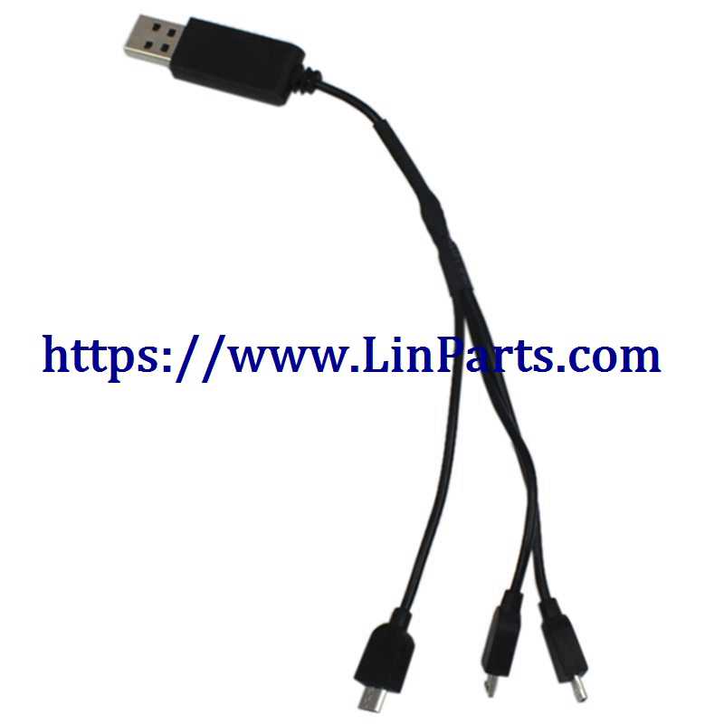 LinParts.com - VISUO XS809S RC Quadcopter Spare Parts: 1 For 3 USB Charger