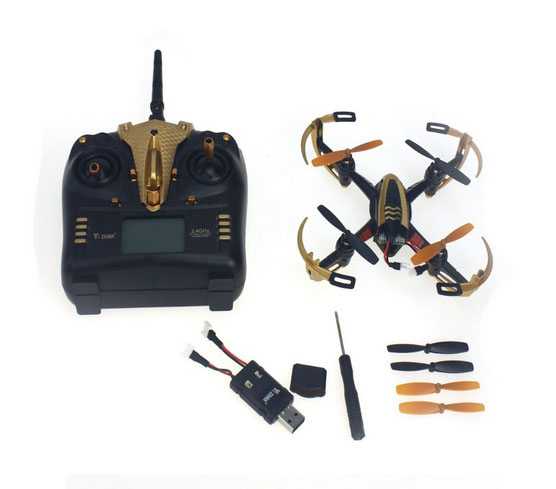 LinParts.com - Yi Zhan YiZhan X4 6 Axis 2.4G RC Quacopter With LCD Transmitter RTF