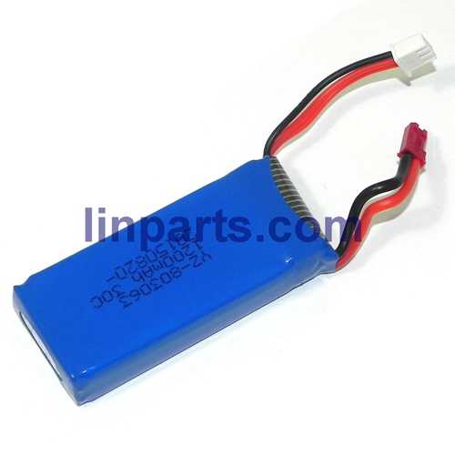 LinParts.com - YiZhan Tarantula X6 RC Quadcopter Spare Parts: Battery 7.4V 1200mAh - Click Image to Close