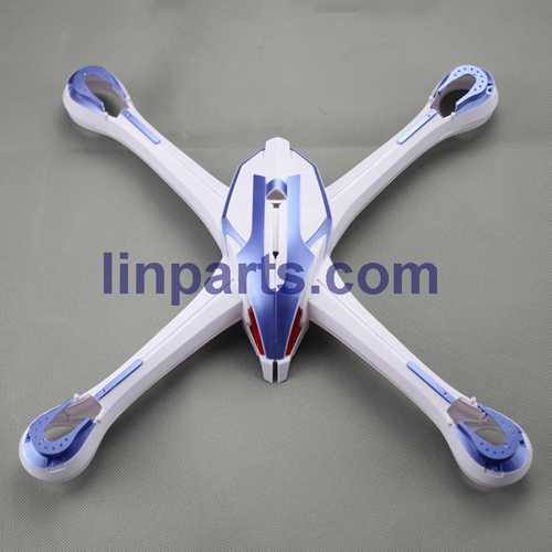 LinParts.com - YiZhan Tarantula X6 RC Quadcopter Spare Parts: Upper Head set(BLUE)