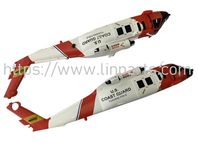 LinParts.com - YuXiang YXZNRC F09-S UH-60 RC Helicopter Spare Parts: F09-S-28 Frame Kit