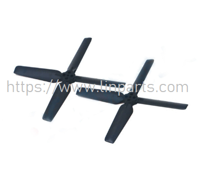 LinParts.com - YuXiang YXZNRC F09-H SH-60 RC Helicopter Spare Parts: F09-H-019 tail rotor set